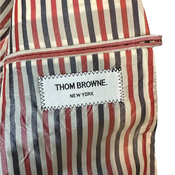 Thom Browne Button Back Classic Sport Coat - Picture 9 of 12